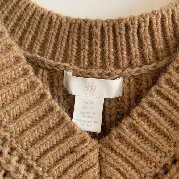 H&M Golden Brown Rib-Knit Sweater - Picture 2 of 2